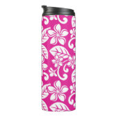 INSELPLUMERIE (HOT PINK) THERMOSBECHER (Nach rechts gedreht)