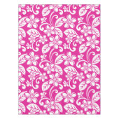 INSELPLUMERIE (HOT PINK) TISCHDECKE (Vorderseite)