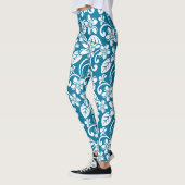 INSELPLUMERIE (KARIBISCHE BLAU) Leggings (Links)