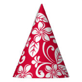 INSELPLUMERIE (ROT IN STRAWBERRY) PARTYHÜTCHEN (Links)