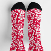 INSELPLUMERIE (ROT IN STRAWBERRY) SOCKEN (Oben)