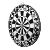 INSELPLUMERIE (SCHWARZ) DARTSCHEIBE (Vorderseite rechts)
