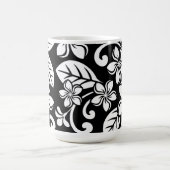 INSELPLUMERIE (SCHWARZ) KAFFEETASSE (Mittel)