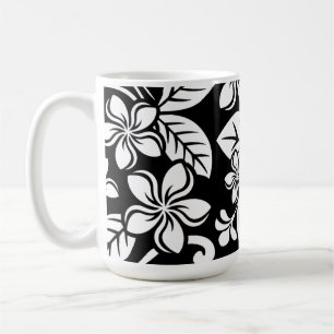 INSELPLUMERIE (SCHWARZ) KAFFEETASSE