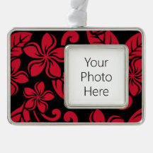 INSELPLUMERIE (SCHWARZ/ROT)