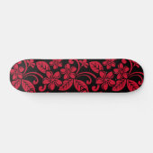INSELPLUMERIE (SCHWARZ/ROT) SKATEBOARD (Horizontal)
