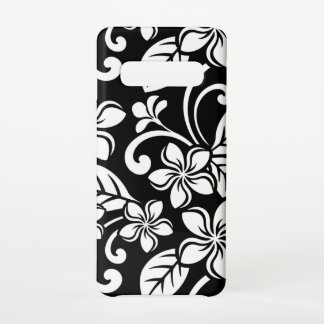 INSELPLUMERIE (SCHWARZ) SAMSUNG GALAXY S10 HÜLLE