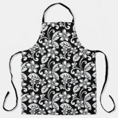 INSELPLUMERIE (SCHWARZ) SCHÜRZE (Vorderseite)