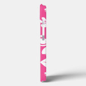 INSELPLUMERIE (WATERMELONPINK) Case-Mate iPhone HÜLLE (Rückseite / Links)