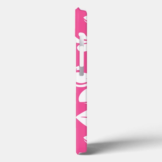 INSELPLUMERIE (WATERMELONPINK) Case-Mate iPhone HÜLLE (Rückseite / Links)