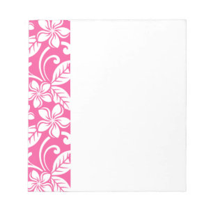 INSELPLUMERIE (WATERMELONPINK) NOTIZBLOCK