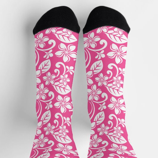 INSELPLUMERIE (WATERMELONPINK) SOCKEN (Oben)