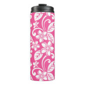 INSELPLUMERIE (WATERMELONPINK) THERMOSBECHER (Vorderseite)