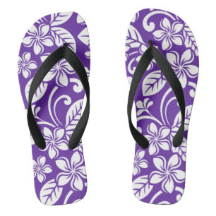 INSELPLUMERIEN (LILA) BADESANDALEN