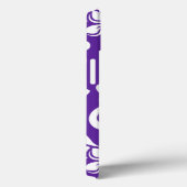 INSELPLUMERIEN (LILA) Case-Mate iPhone HÜLLE (Rückseite / Rechts)