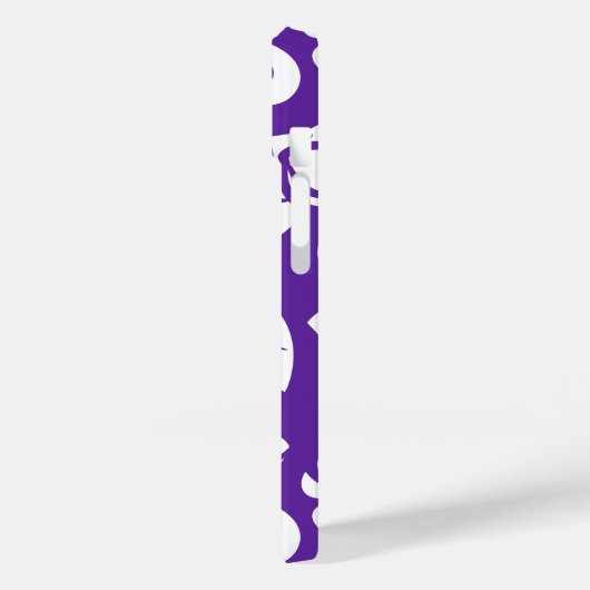 INSELPLUMERIEN (LILA) Case-Mate iPhone HÜLLE (Rückseite / Links)