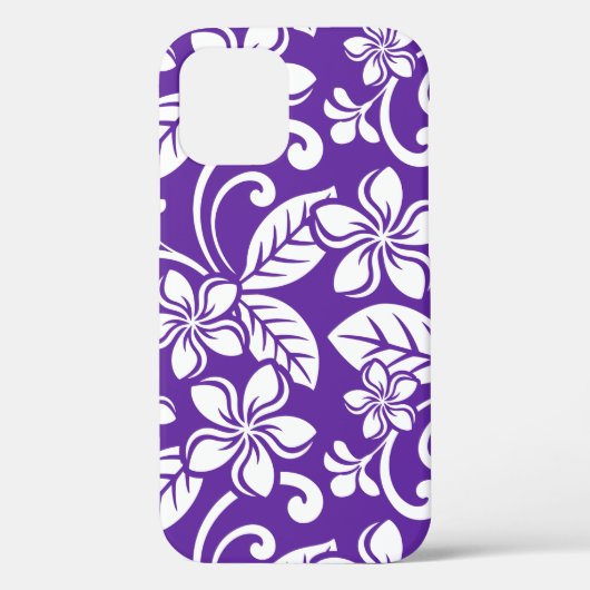 INSELPLUMERIEN (LILA) Case-Mate iPhone HÜLLE (Rückseite)