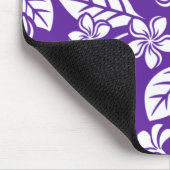 INSELPLUMERIEN (LILA) MOUSEPAD (Ecke)