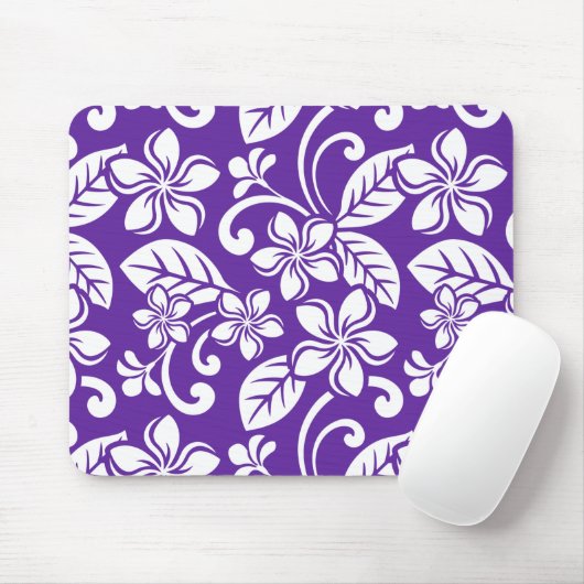 INSELPLUMERIEN (LILA) MOUSEPAD (Mit Mouse)