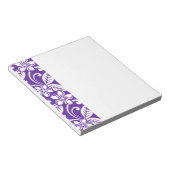 INSELPLUMERIEN (LILA) NOTIZBLOCK (angewinkelt)