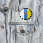 Inselqualität Flaggen-Kreis Button (Beispiel)