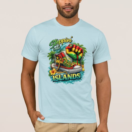 Inselschwingungen T-Shirt (Vorderseite)
