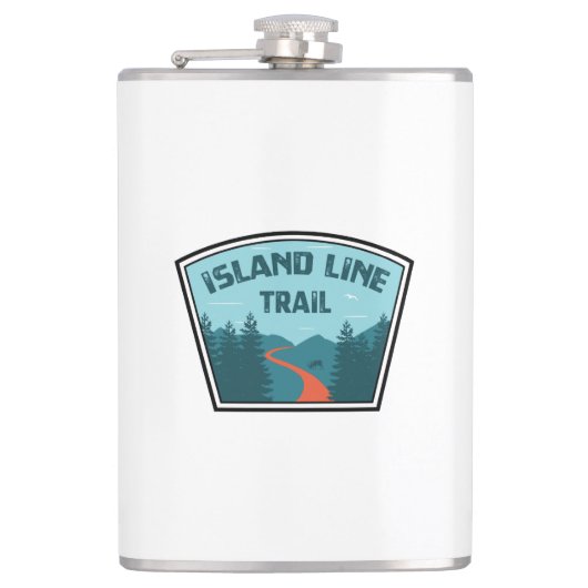 Inselstrecke Flachmann (Vorderseite)