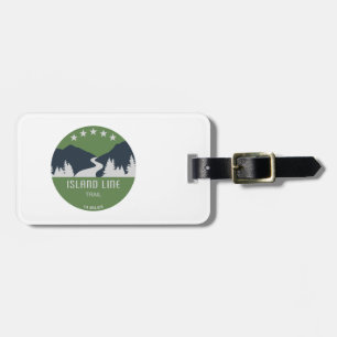 Inselstrecke Gepäckanhänger