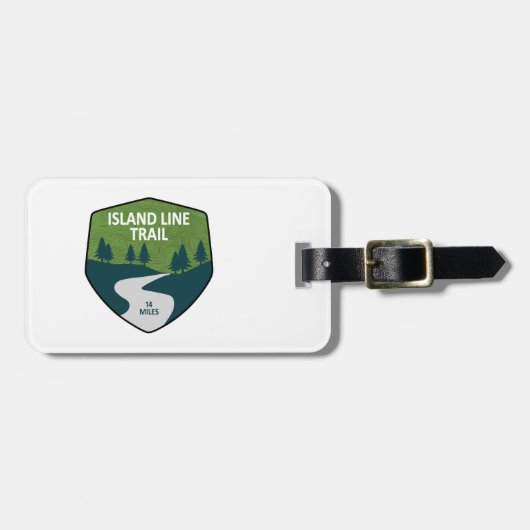 Inselstrecke Gepäckanhänger (Vorderseite horizontal)