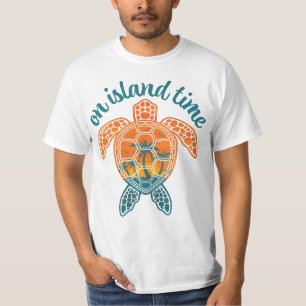 Inseltraum - Tropischer Sonnenuntergang - Meeressc T-Shirt