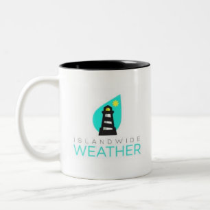 Inselweite Wetter-Kaffee-Tasse Zweifarbige Tasse