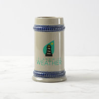Inselweites Wetter-Bier Stein