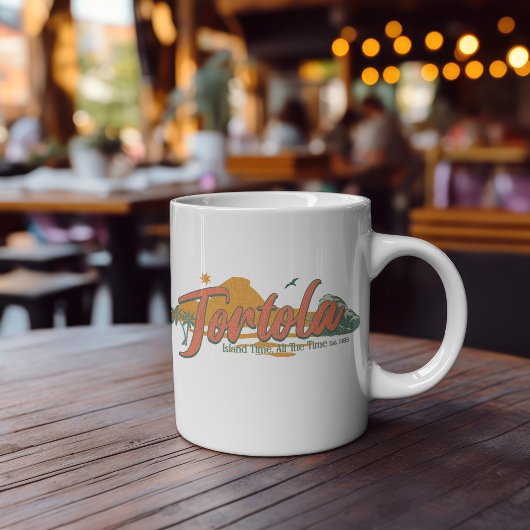 Inselzeit, die ganze Zeit Kaffeetasse