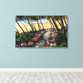 Inselzeit Leinwanddruck (Insitu (Holzboden))