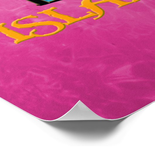 Inselzeit Poster (Ecke)