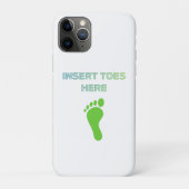 Insert Toes Here Case-Mate iPhone Hülle (Rückseite)