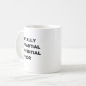 INSGESAMT POTENZIELLER JUROR-T - Shirt Kaffeetasse (Vorderseite Links)