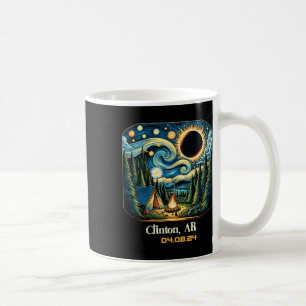 Insgesamt Solar Eclipse Clinton Arkansas 1 Kaffeetasse