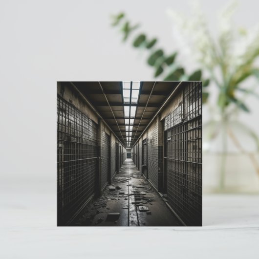 Inside a Abandoned Gefängnis (Stehend Vorderseite)