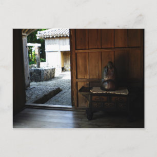 Inside an Okinawan Zuhause Postkarte