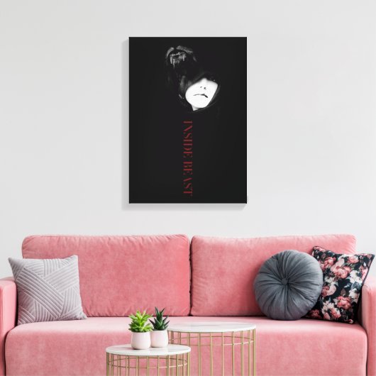 INSIDE BEAST LEINWANDDRUCK (Insitu (Wohnzimmer))