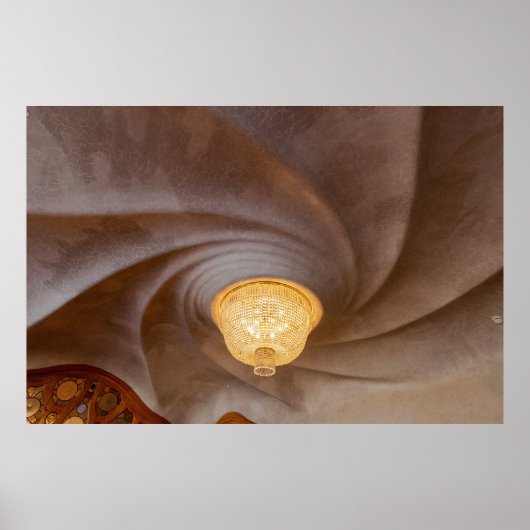 Inside Casa Battlo in Barcelona Poster (Vorne)