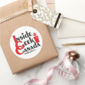 Inside Geek Canada Stickers (Schenken)