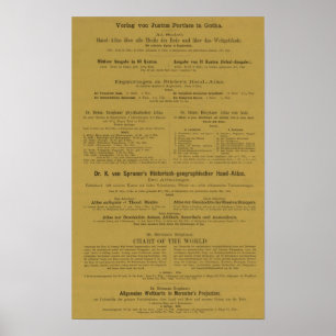 Inside Historic Geographic atlas Poster