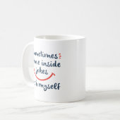 Inside Jokes Kaffeetasse (Vorderseite Links)