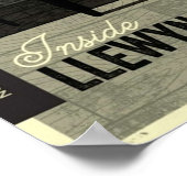 Inside Llweyn Davis Poster (Ecke)