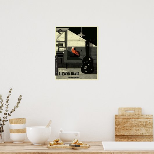 Inside Llweyn Davis Poster (Küche)