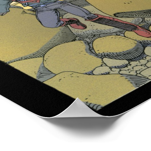 Inside Moebius Sticker Poster (Ecke)