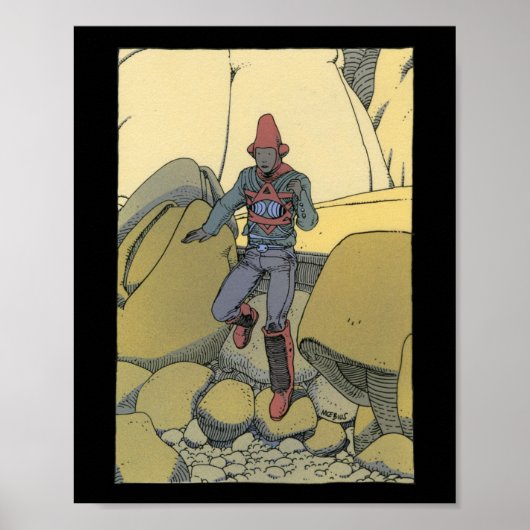 Inside Moebius Sticker Poster (Vorne)