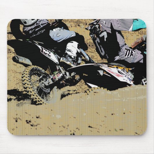 Inside Move - Dirt Bike Racers Mousepad (Vorne)